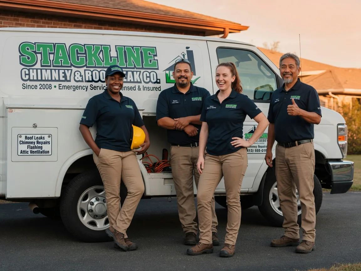 Chimney flashing repair company in Jud, ND
